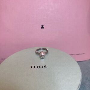 Tous pearl ring size 7